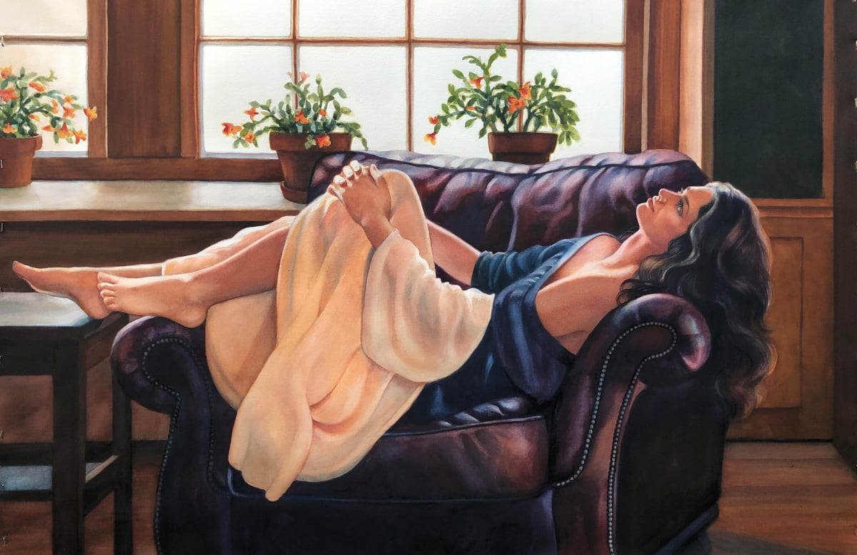 Figure at Rest by Vonnie Whitworth 