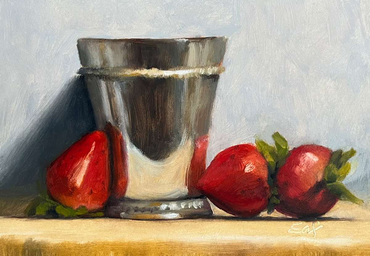 Julep and Strawberries by Eafrica Johnson 