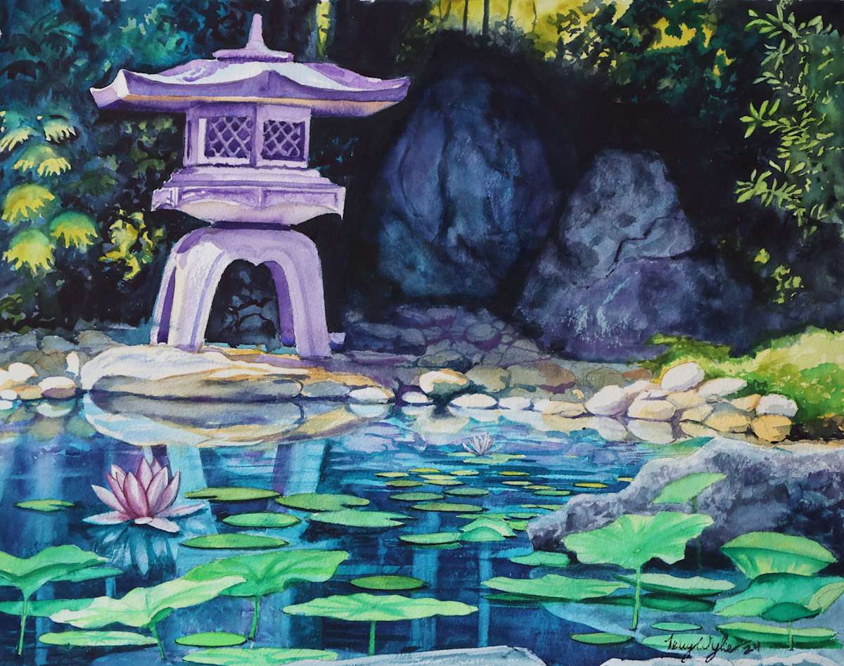 The Japanese Garden by Terry Wylie, Image 13.