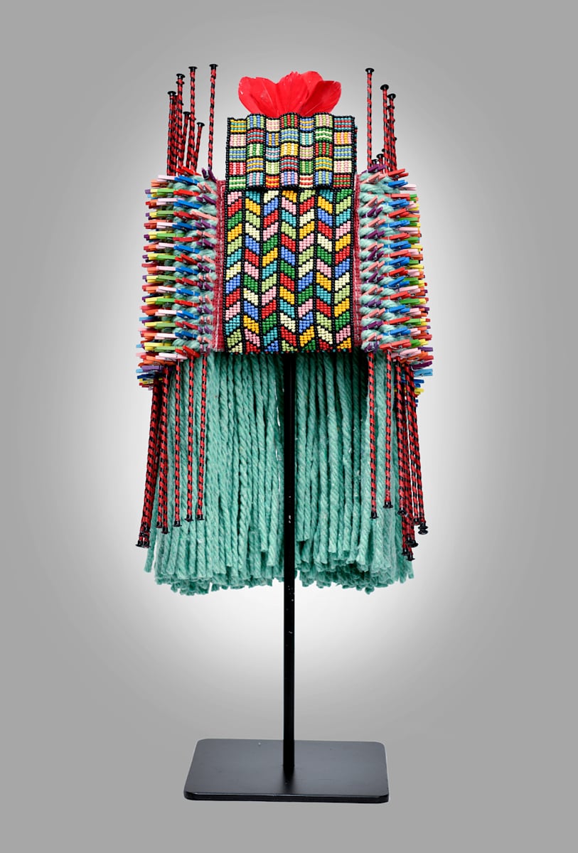 Mop with Chevron by Mary Ann Lomonaco 