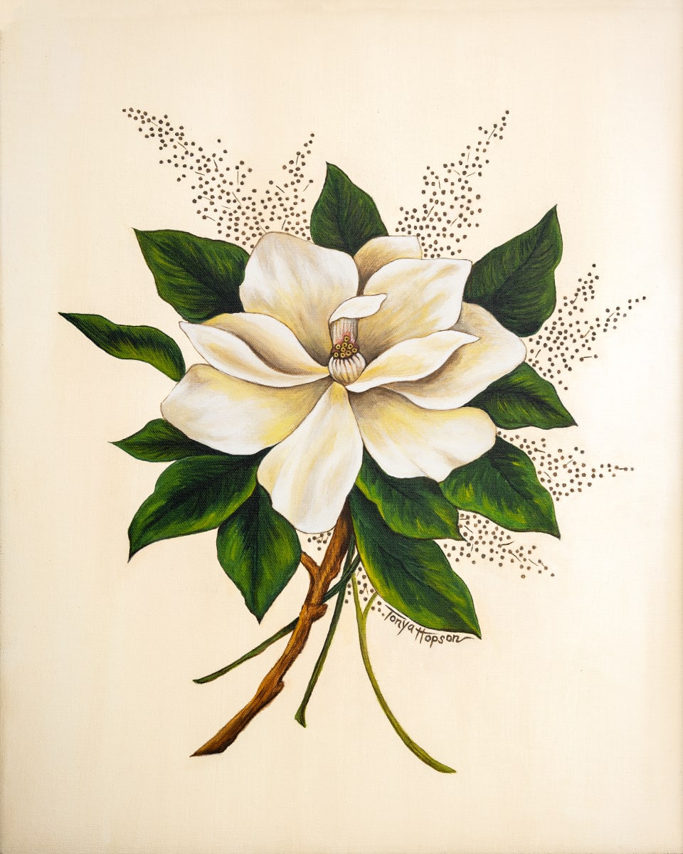 Magnolia I (open) by Tonya Hopson 