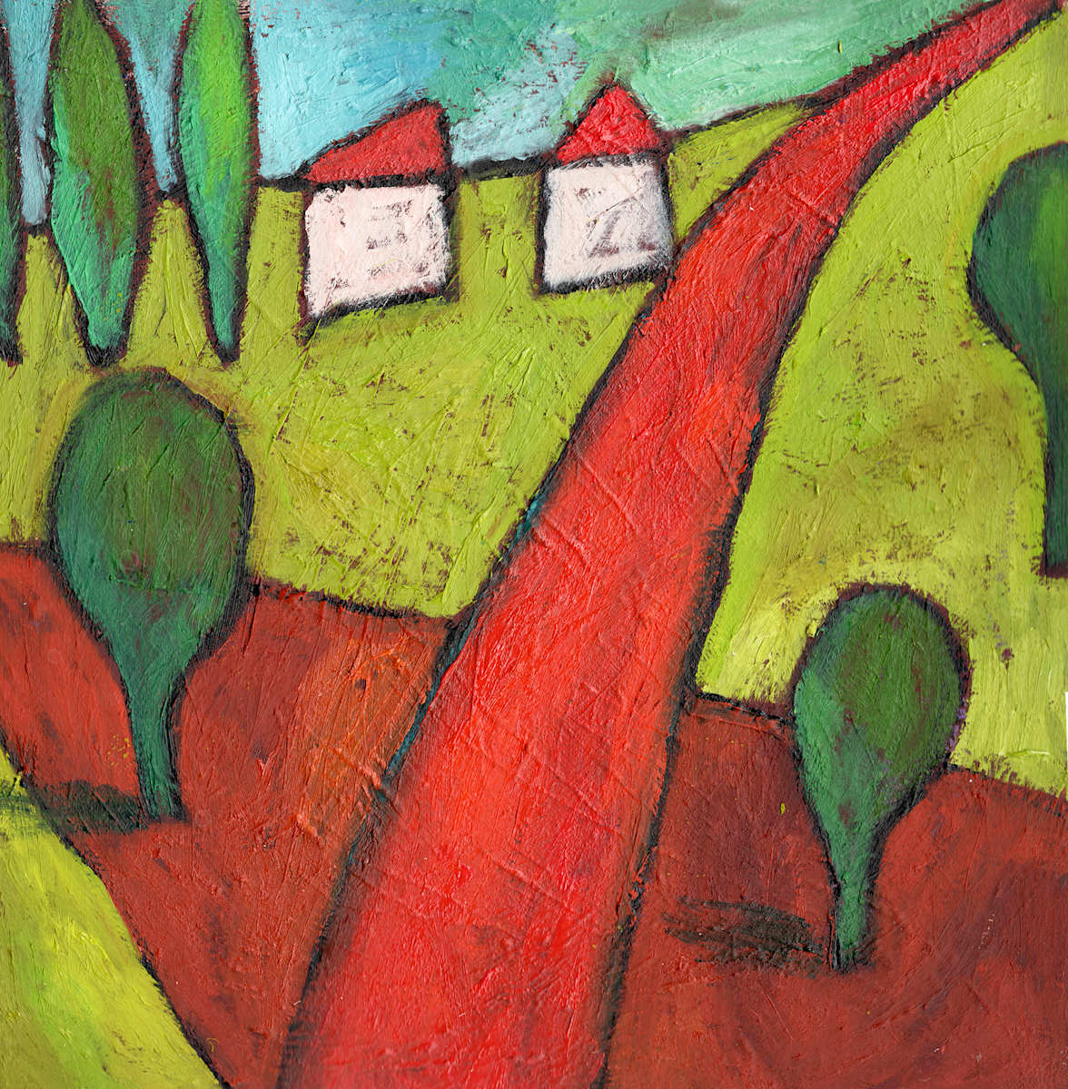 The Village by Olga Nikitina 
