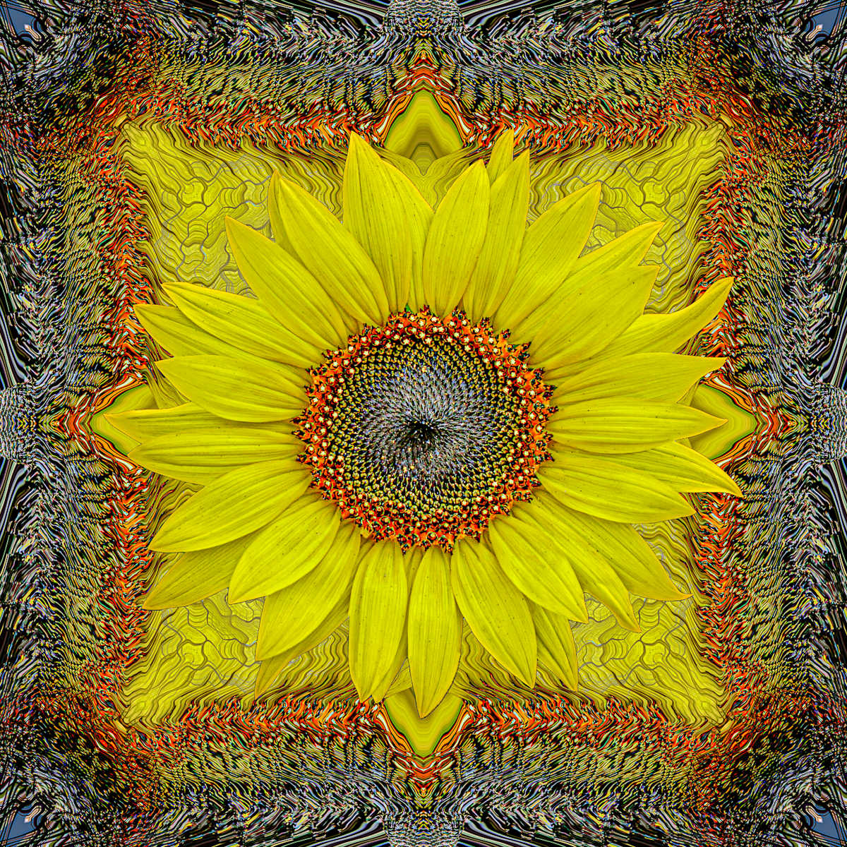 Sunflower by Sandra Pipken 