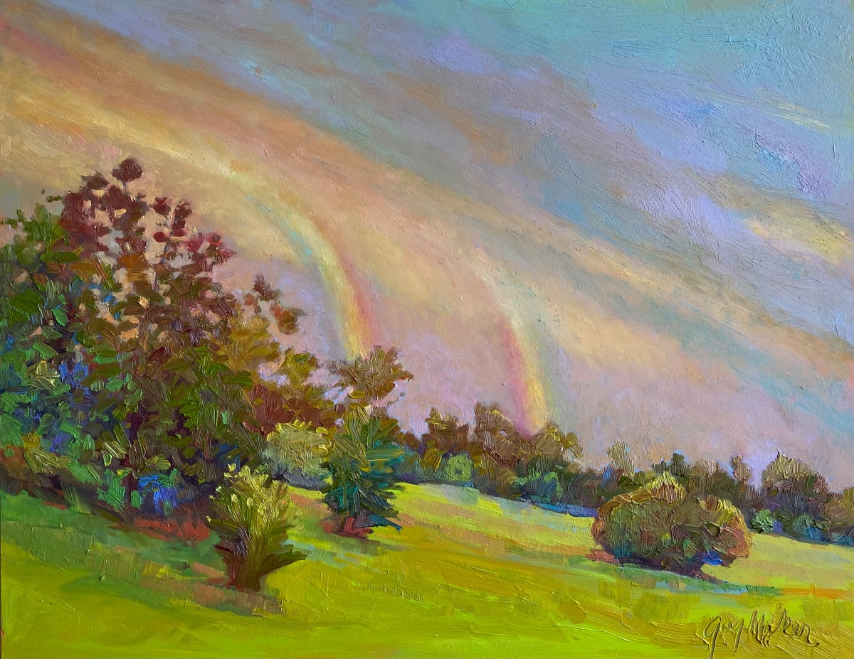 Rainbows in the Morning by Janice Gay Maker 