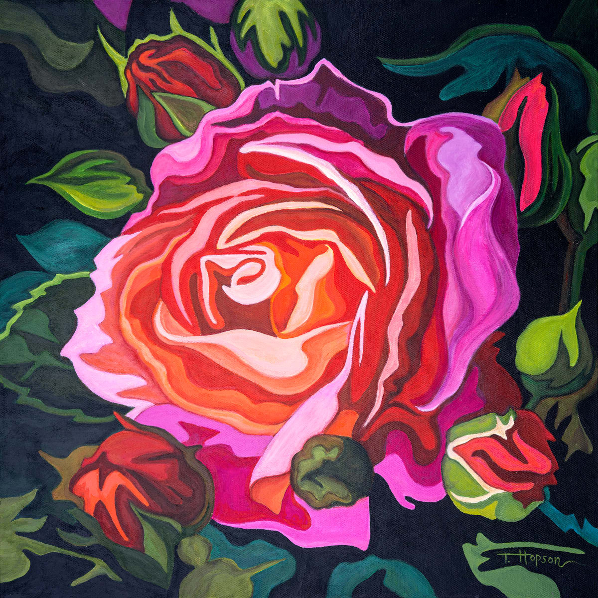 Remembrance Rose by Tonya Hopson 