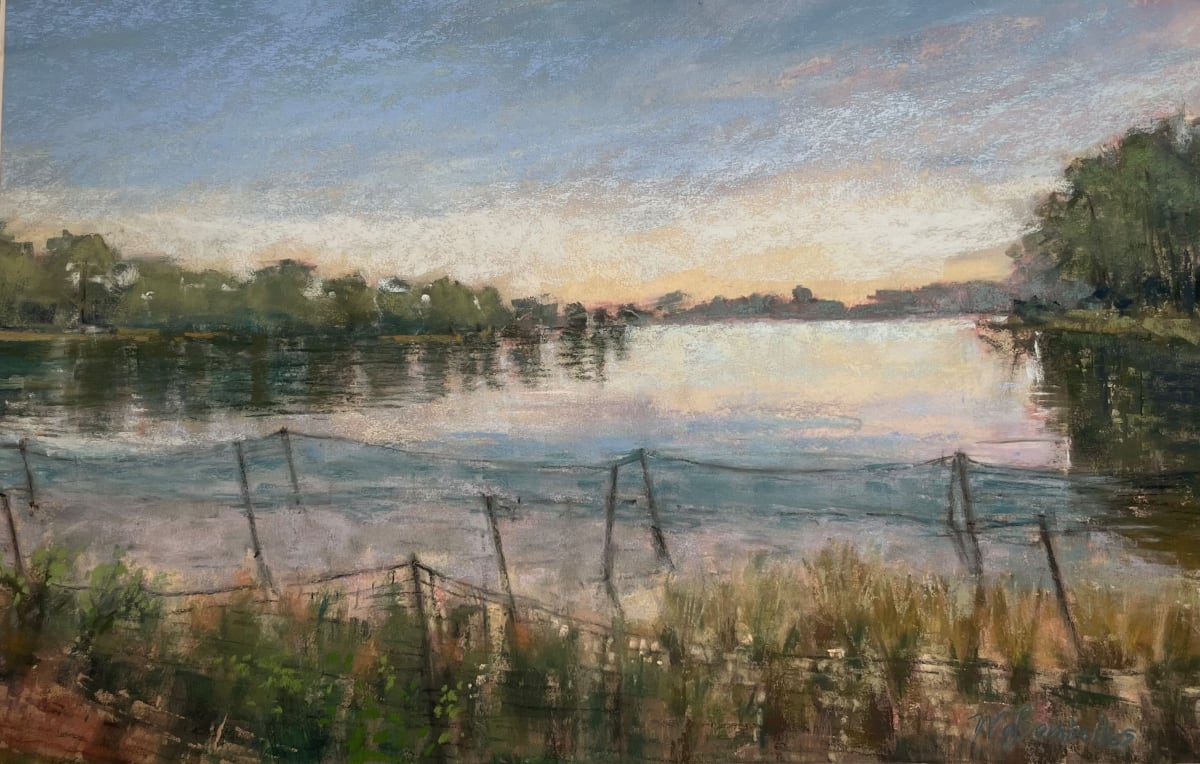 River Bank by Wendy Bombelles 