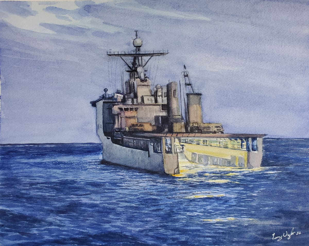 Sunrise Wet Well by Terry Wylie 