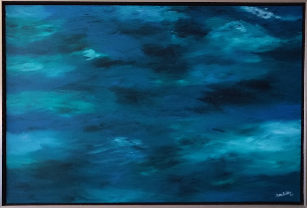 Monet's Pond by Jama Watts 