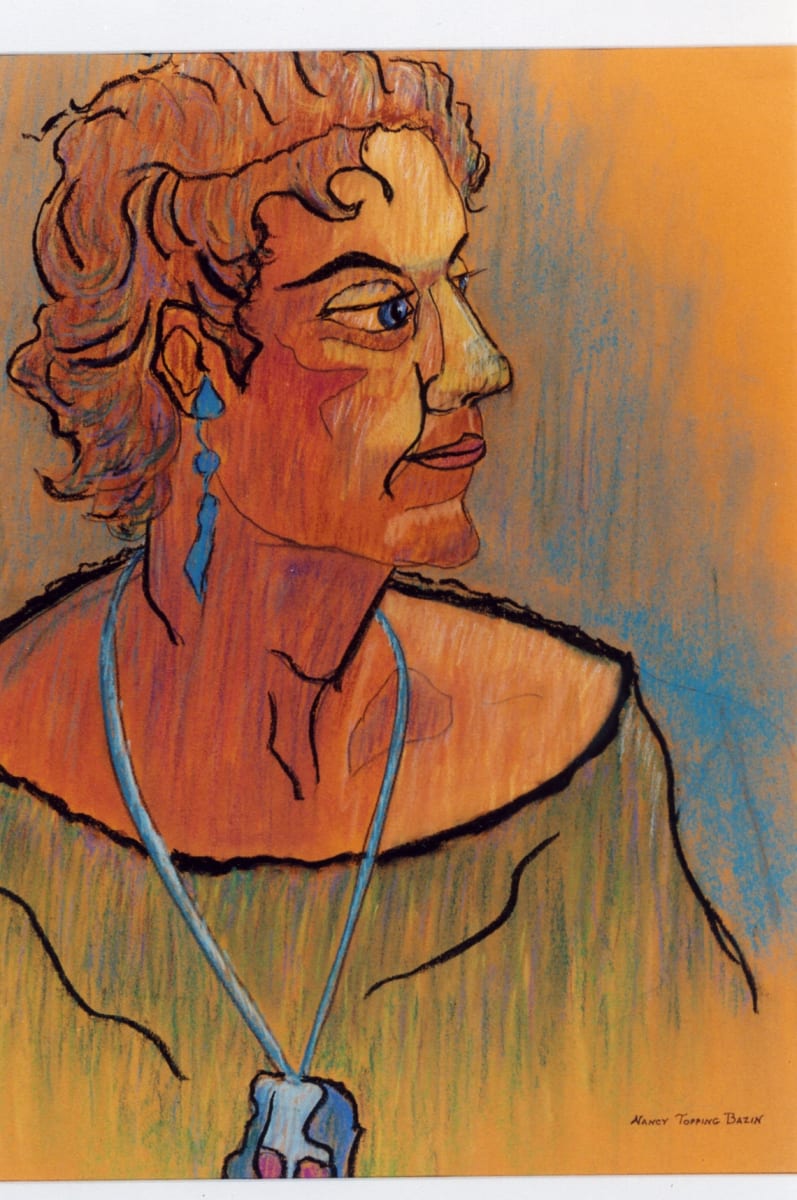 Woman with a Necklace by Nancy Topping Bazin 