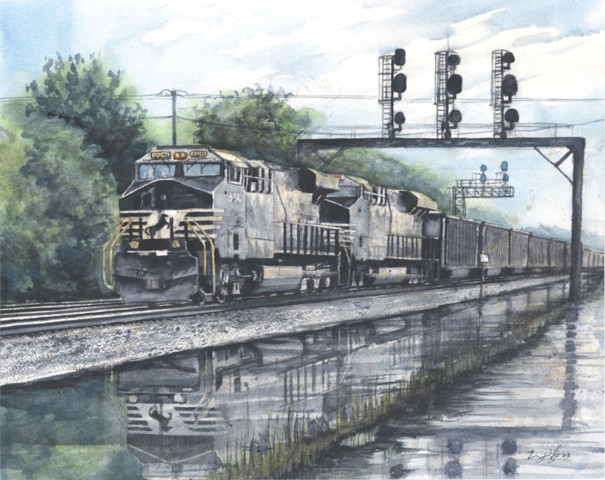 Norfolk Southern by Terry Wylie 
