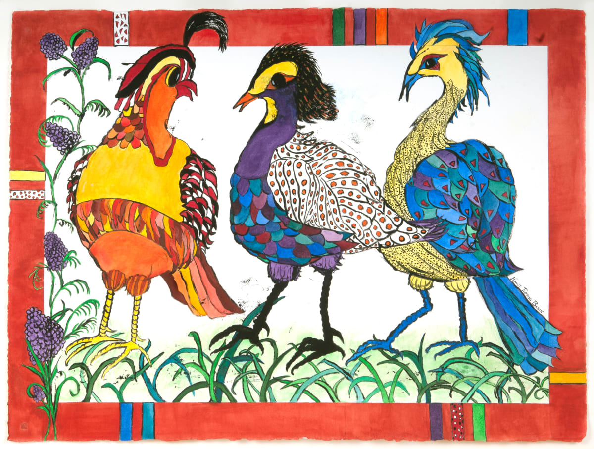 "You Fly, We'll Walk." by Nancy Topping Bazin 