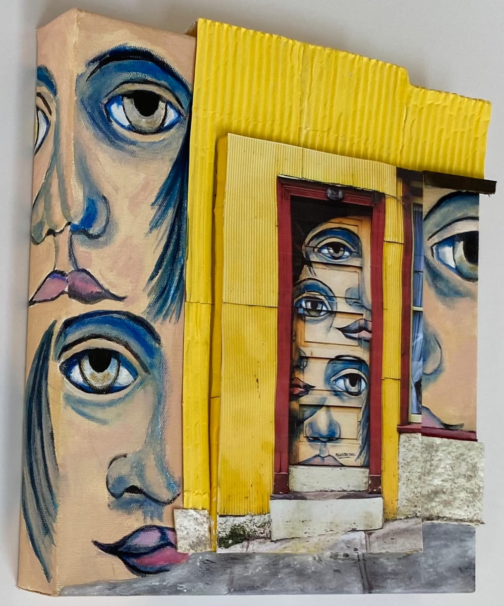 Behind Closed Doors: Reflection (sideview) by Avrel Menkes 