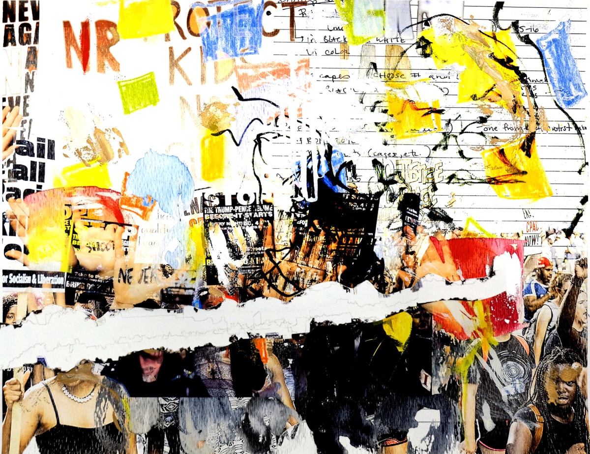 Protest (Print) 20 by Sarah Sipling 