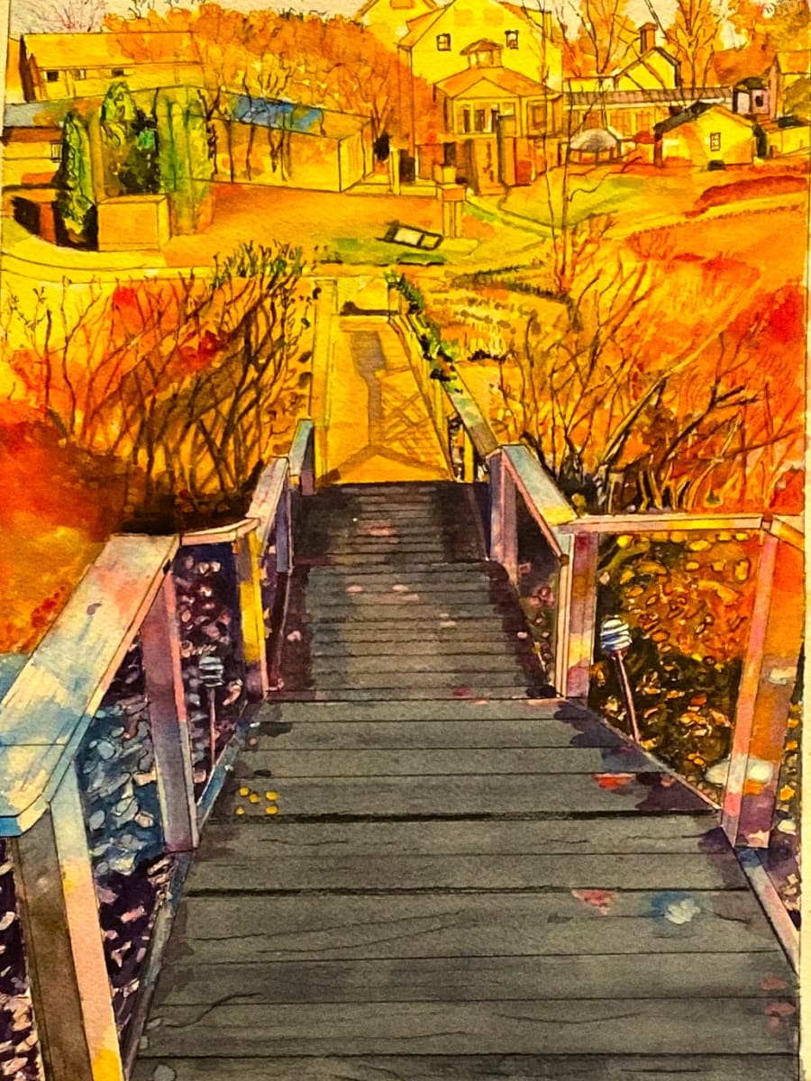 Boars Head Stairs by Ken Chasin 