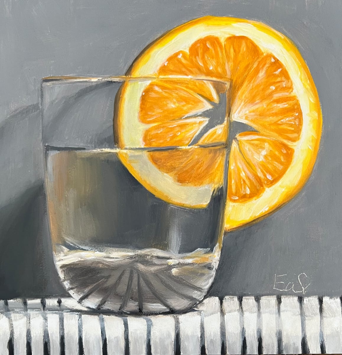 Orange and Water by Eafrica Johnson 
