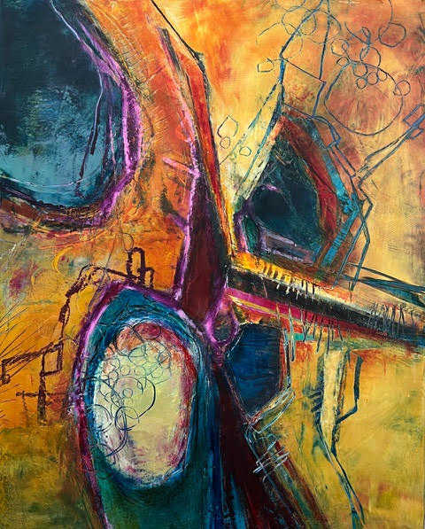Urban Echoes M by Jorge A. Saenz 