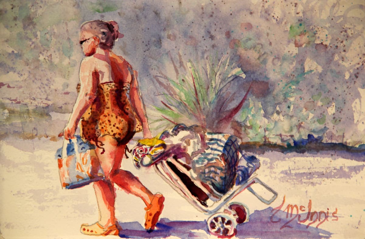 It's My Party by Theresia McInnis  Image: It was party time! She's earned it.