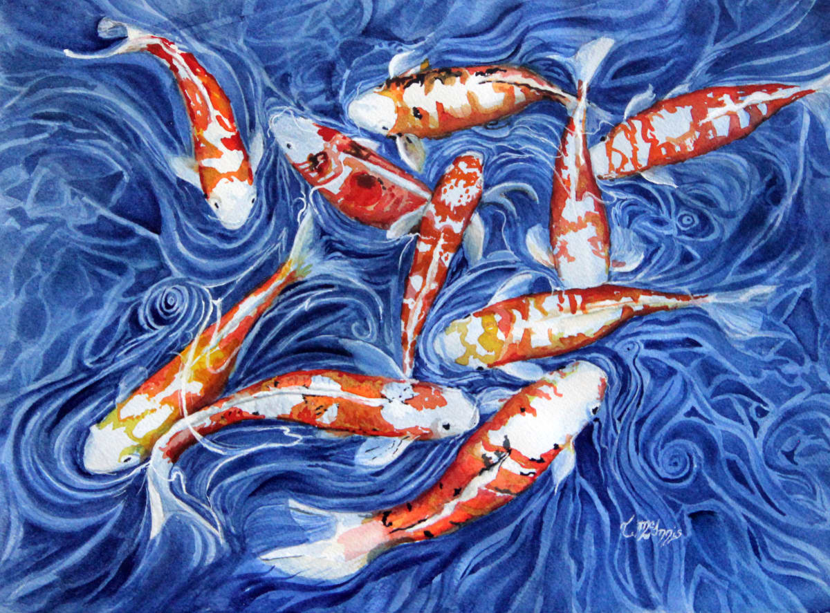 Koi Story Tail by Theresia McInnis 