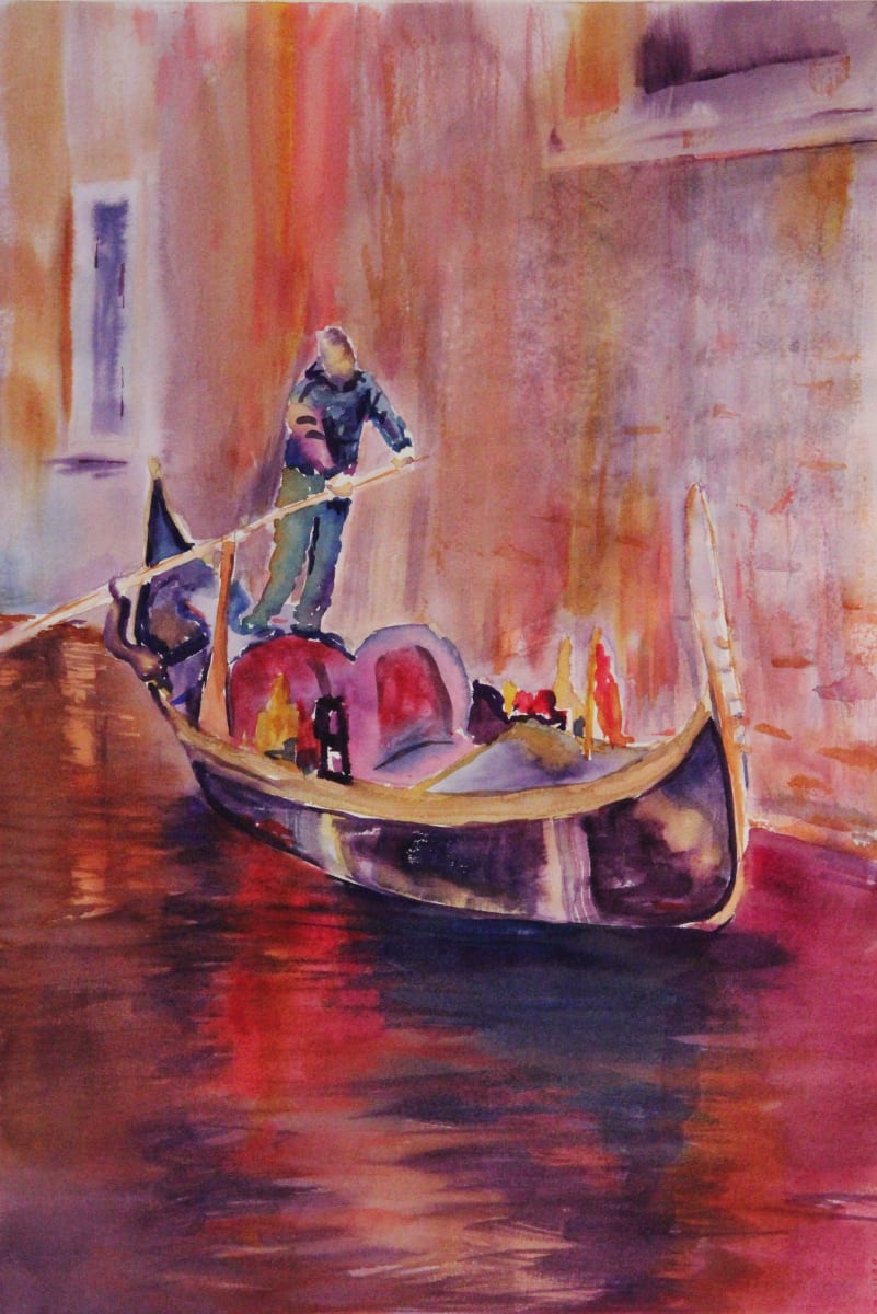 Lone Gondolier  Image: Need a lift?