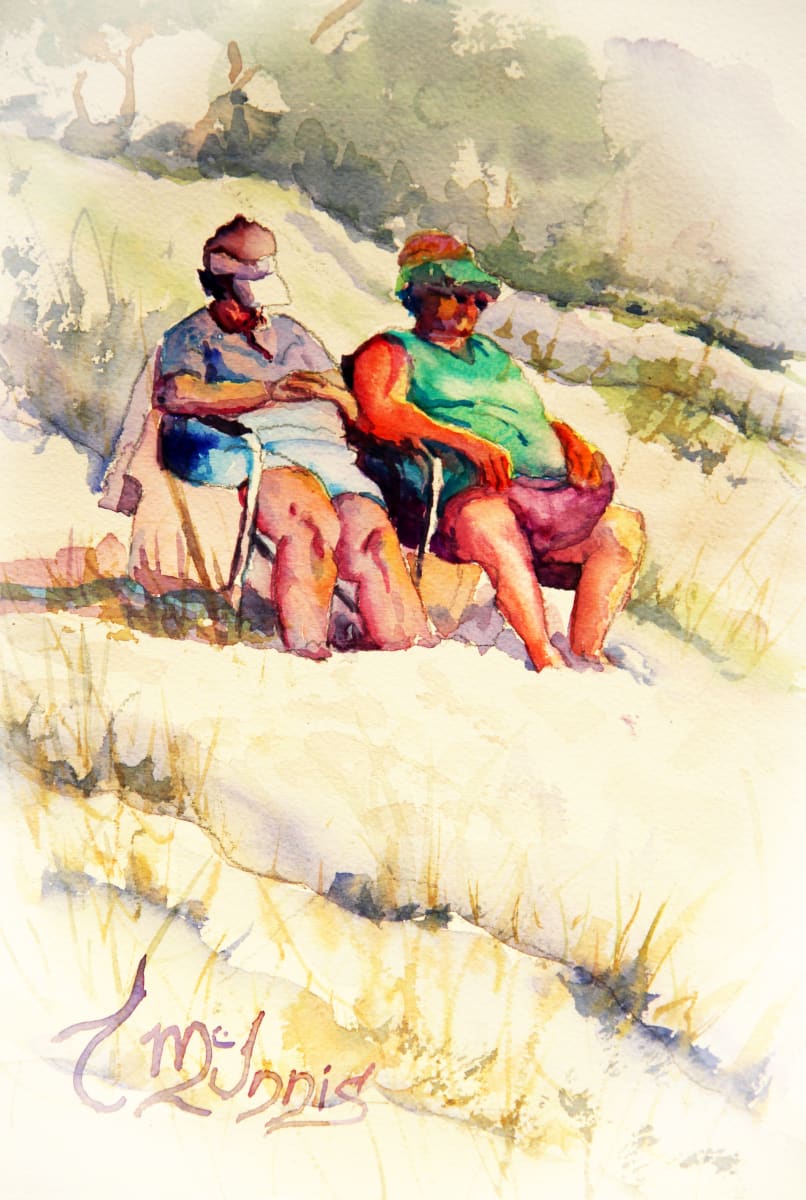 Lounge Ladies  Image: Lounging in the sun.