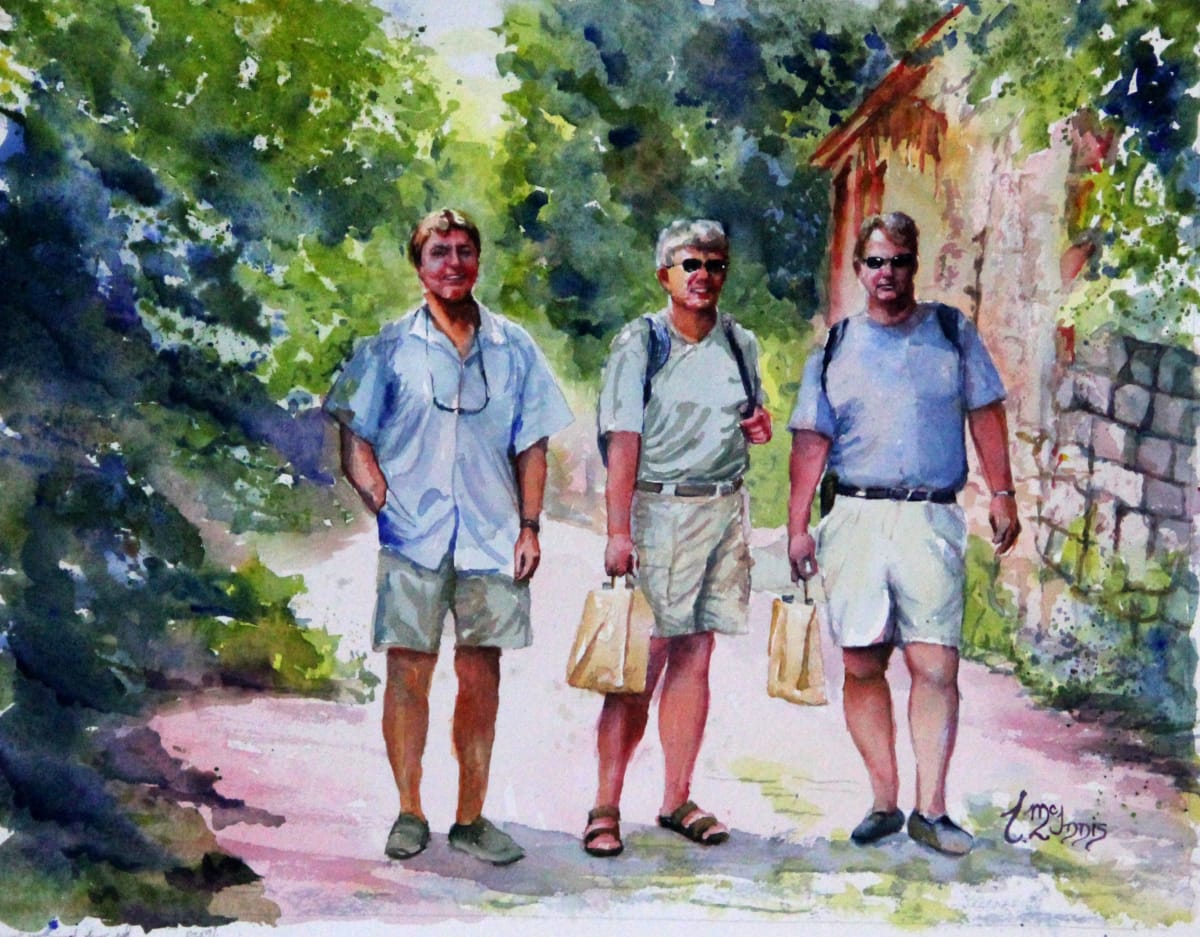 Three Sherpers by Theresia McInnis, Image 1.