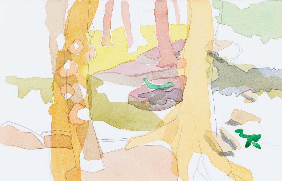 Cascade, diptych by Eric Reinemann  Image: Element 1, 9x14