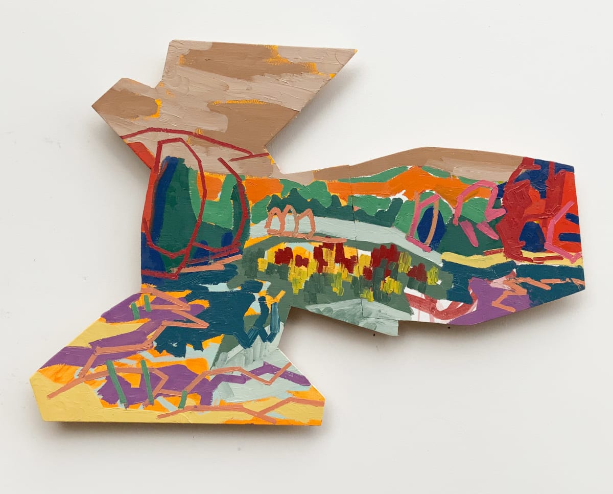 South Pond, Rain by Eric Reinemann 