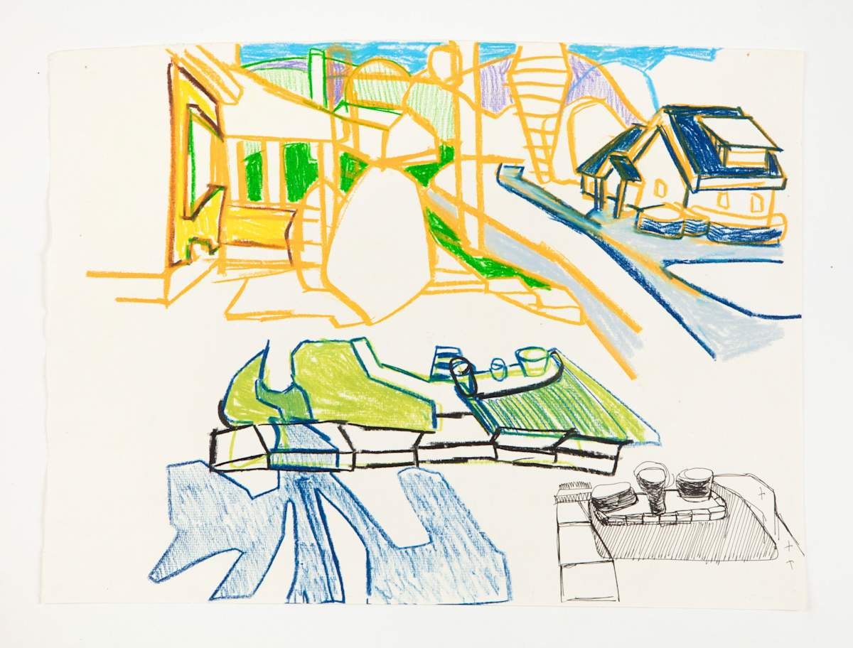 Porch Drawings, element 5 by Eric Reinemann  Image: element 5