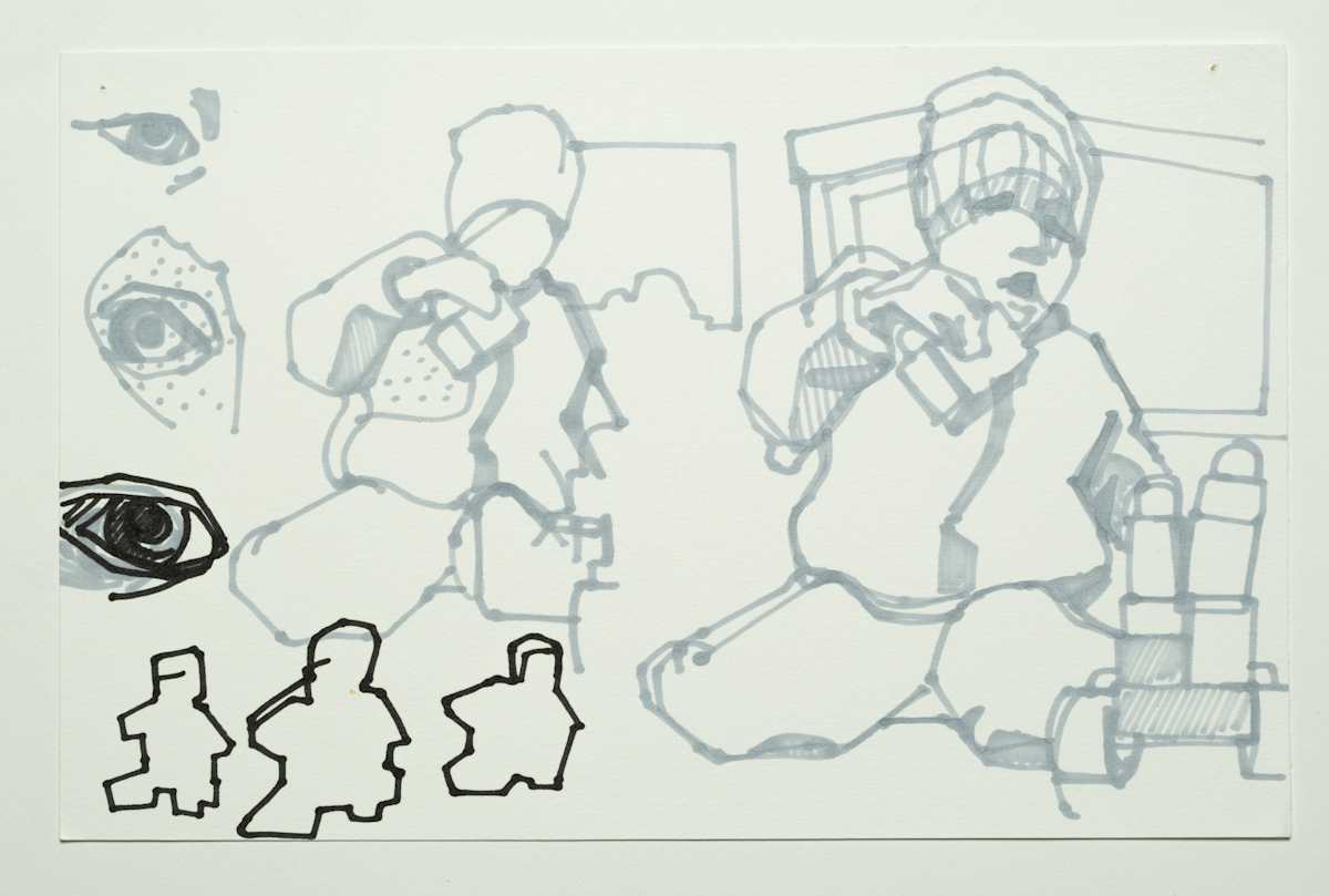 P240 - Figures by Eric Reinemann  Image: Element 1, 9x14