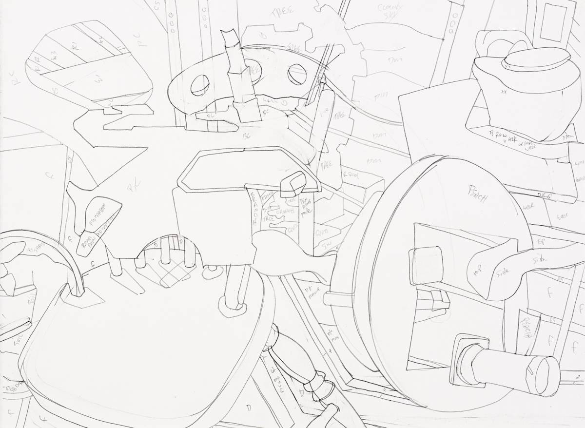 Porch Drawings, element 7 by Eric Reinemann  Image: element 7