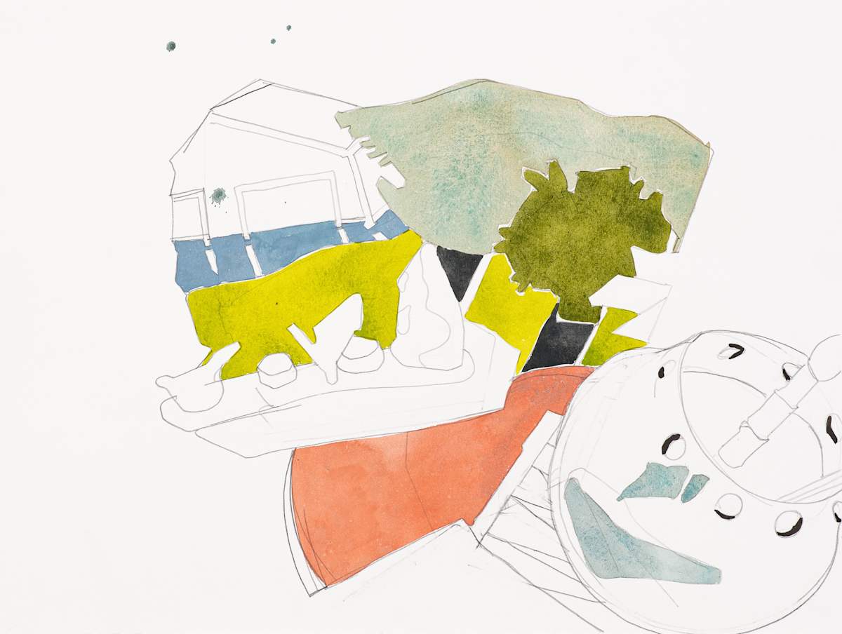 Porch Drawings, element 1 by Eric Reinemann  Image: element 1