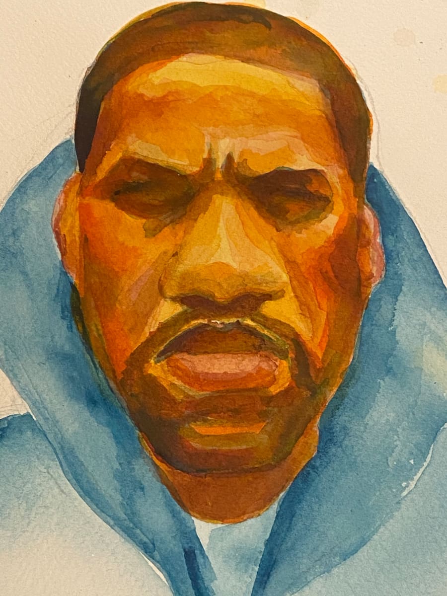 David by Cheryl Boone  Image: Boone, Cheryl, David, 2019, Acrylic on paper, Chicago, Il.