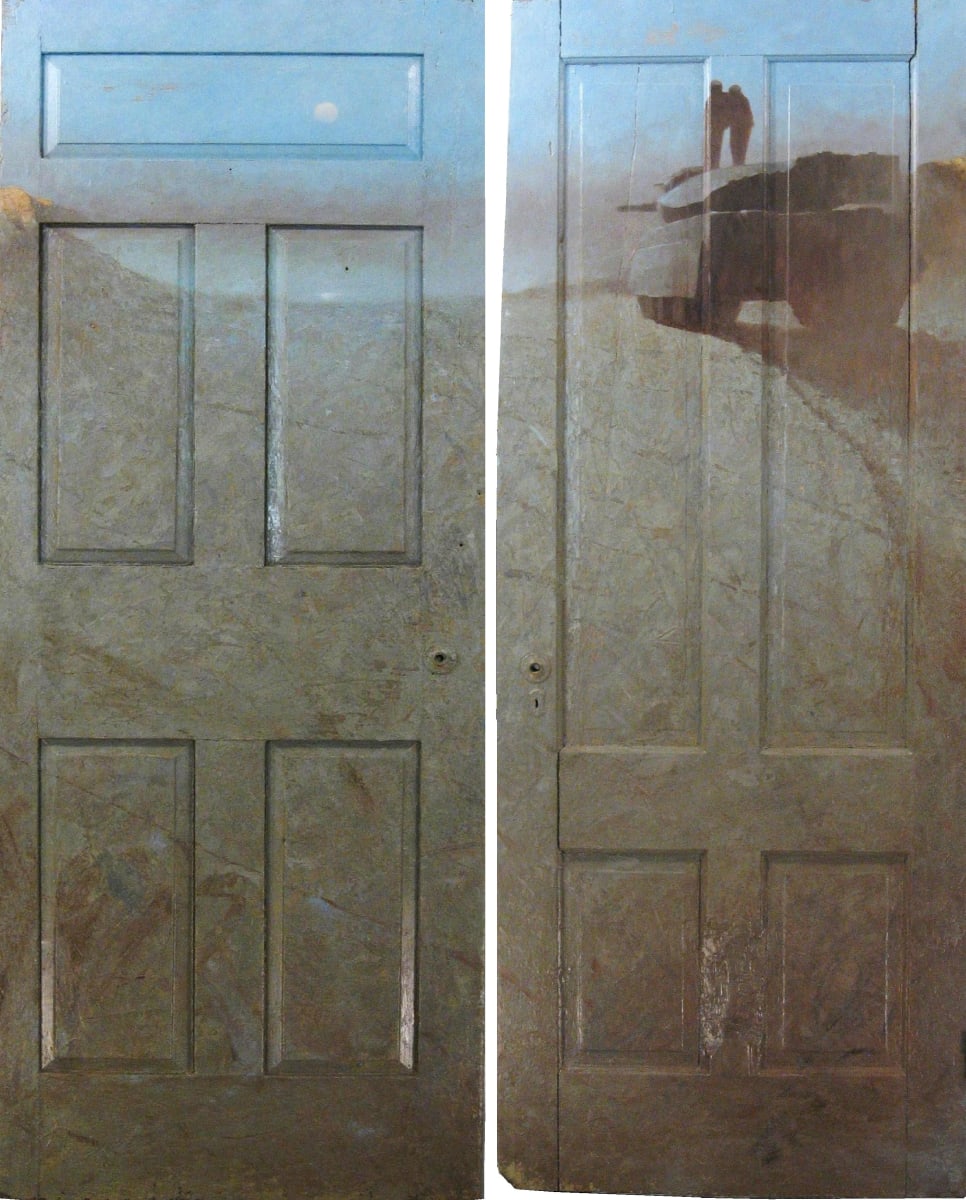 Dividing the Sublime Landscape, Side 2: (Door Project Installation)  Image: Dividing the Sublime Landscape Side 2