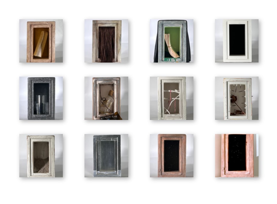 The God Boxes Complete Installation by Mark Gerard McKee 