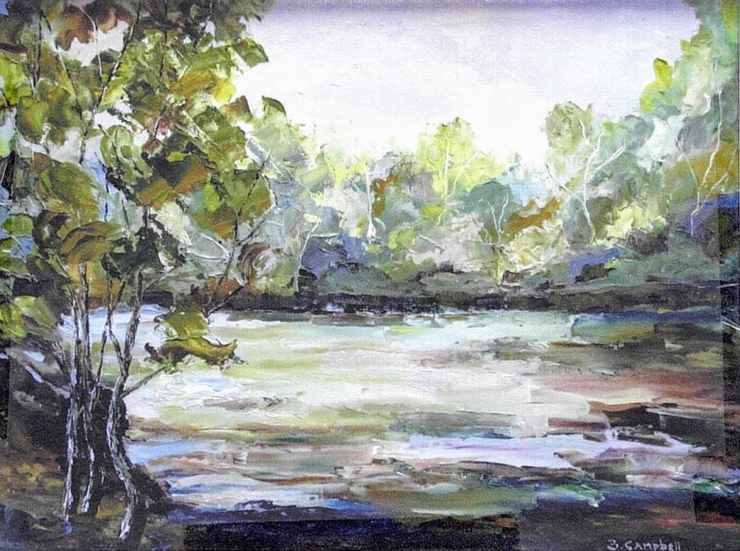 Mantinel (Landscape) by Bette Campbell, Image 4.