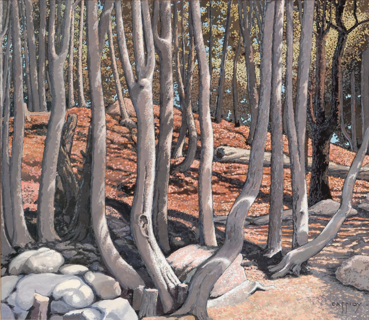 Cedar Grove, Old Fort, Quebec by George Cassidy 