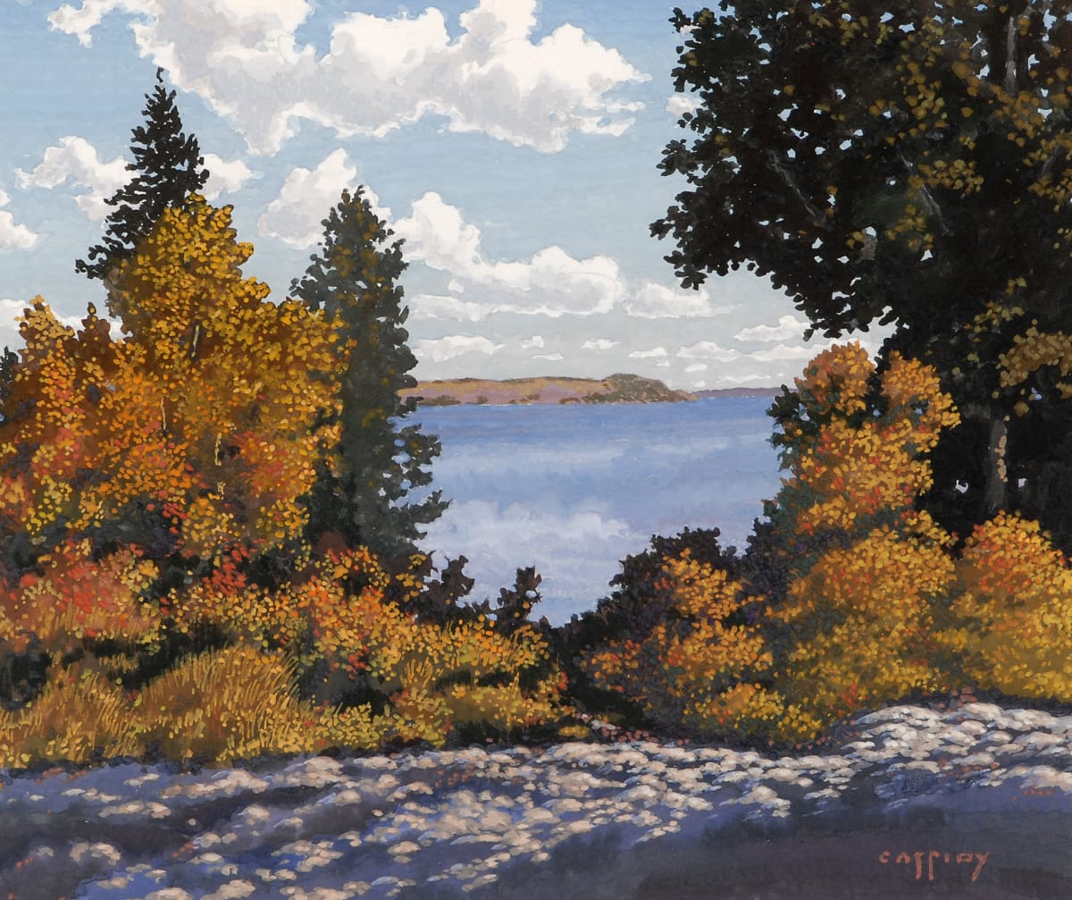 Path to Red Lake (Fall Scene) by George Cassidy, Image 1.