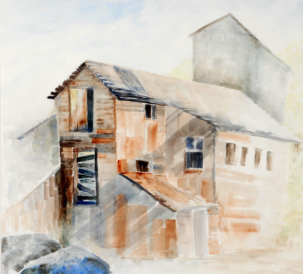 Mine Shaft (The Old Timer) by Eleanor Huff, Image 2.