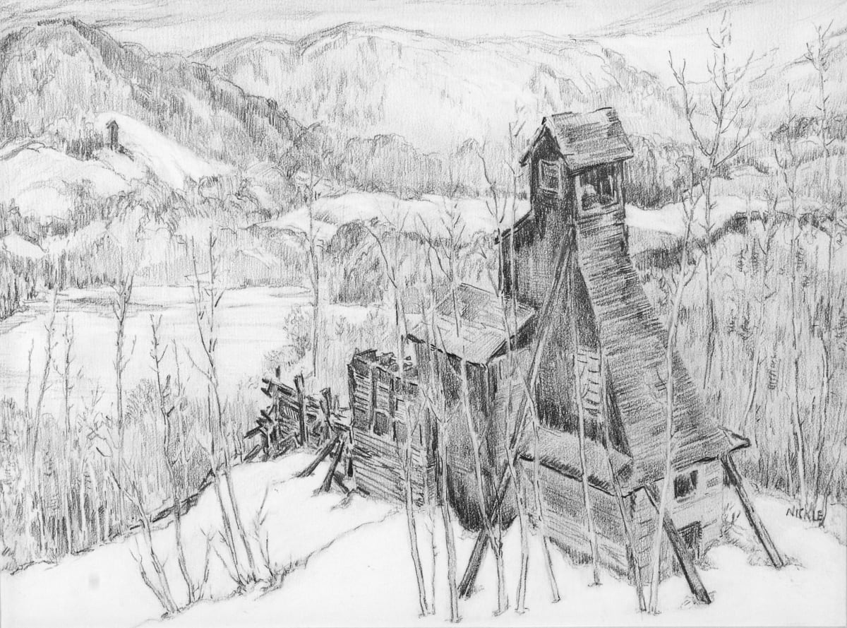 Untitled (The Violet Mine) by Lawrence Nickel, Image 19.