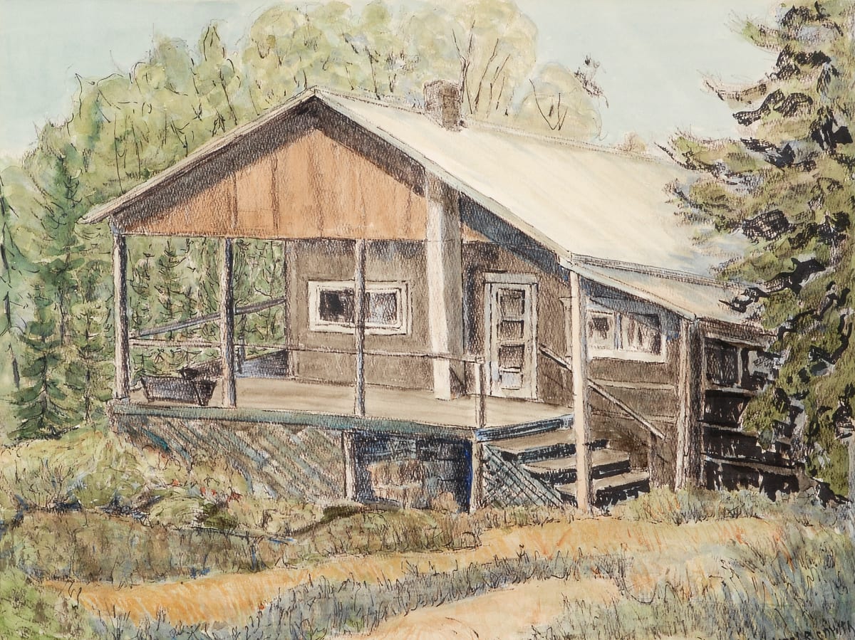 Cottage by Muriel Smith 