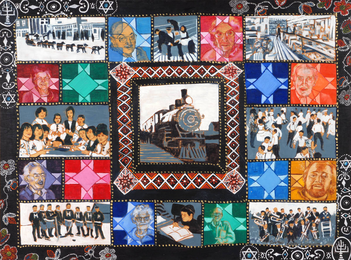 Cultural Quilt by Sally Lawrence  Image: Collaboration with Rob Moir
