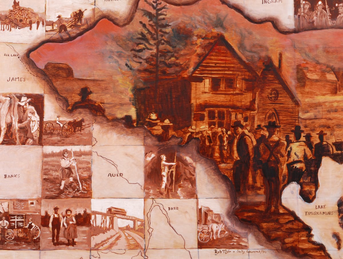 History of Northern Ontario Peoples by Sally Lawrence  Image: Collaboration with Rob Moir