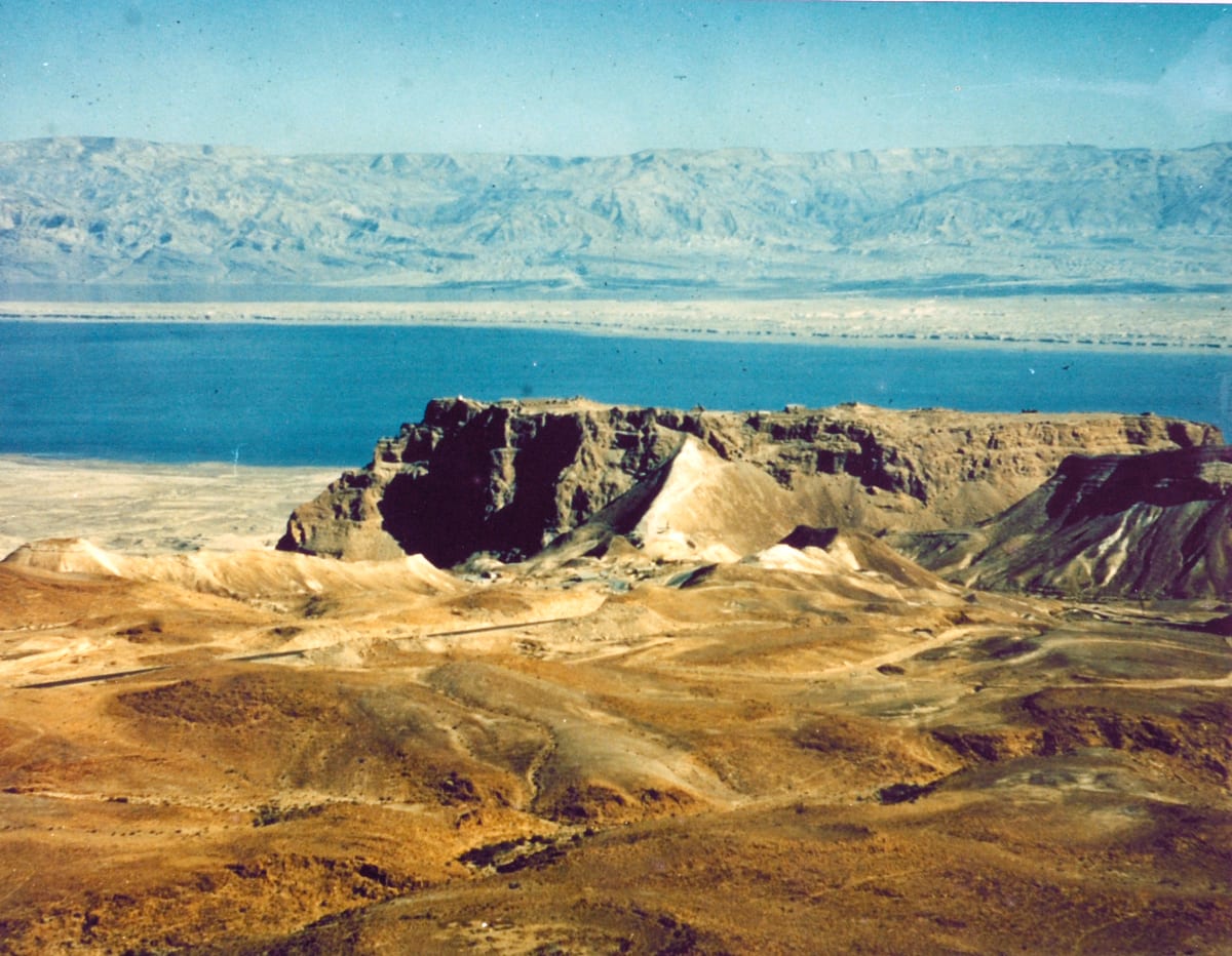 Masada, Israel by Eddie Duke 