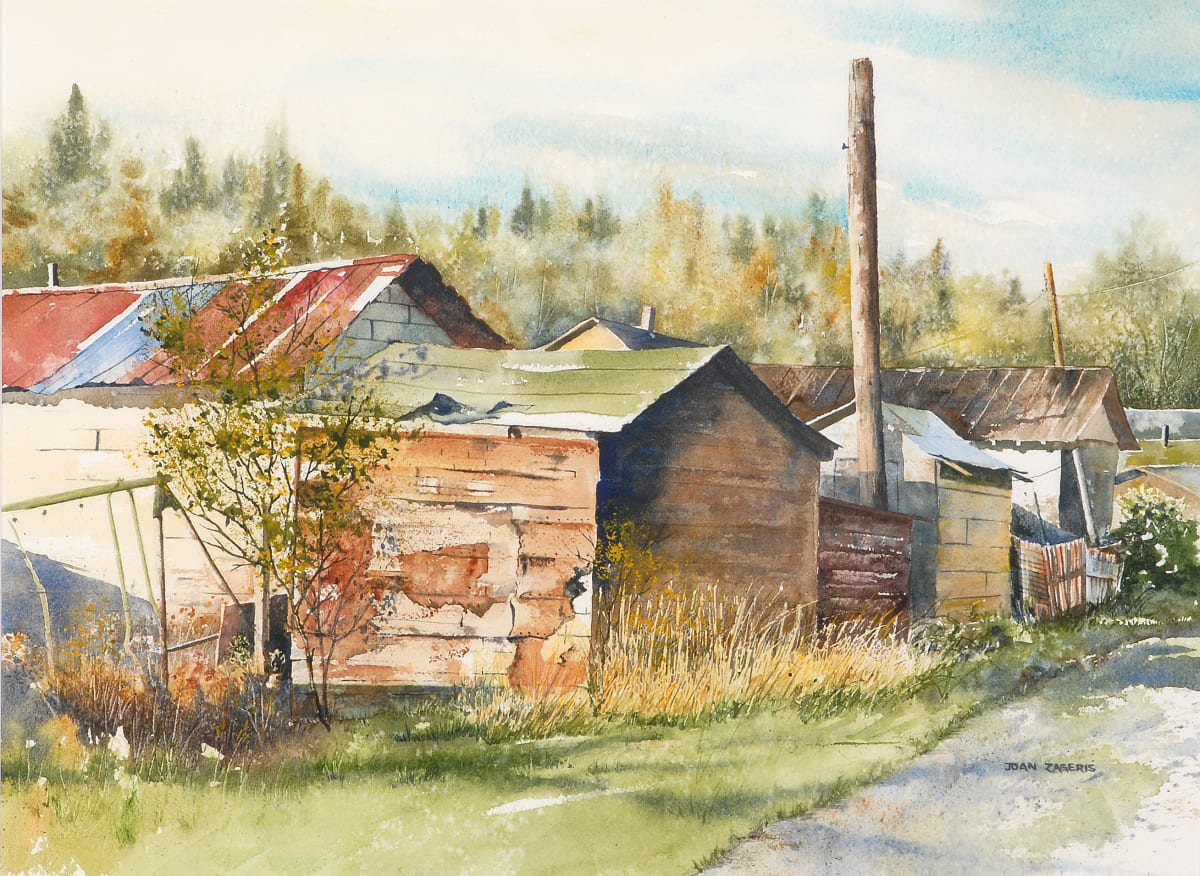 Lane in Virginiatown by Joan Zageris 