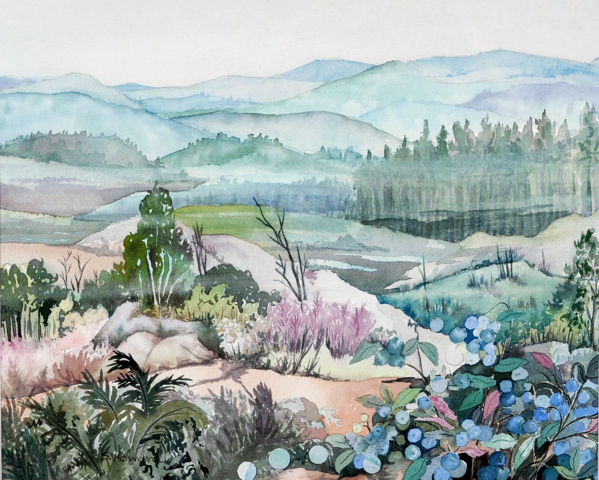 B is for Blueberries by Shirley Howard 