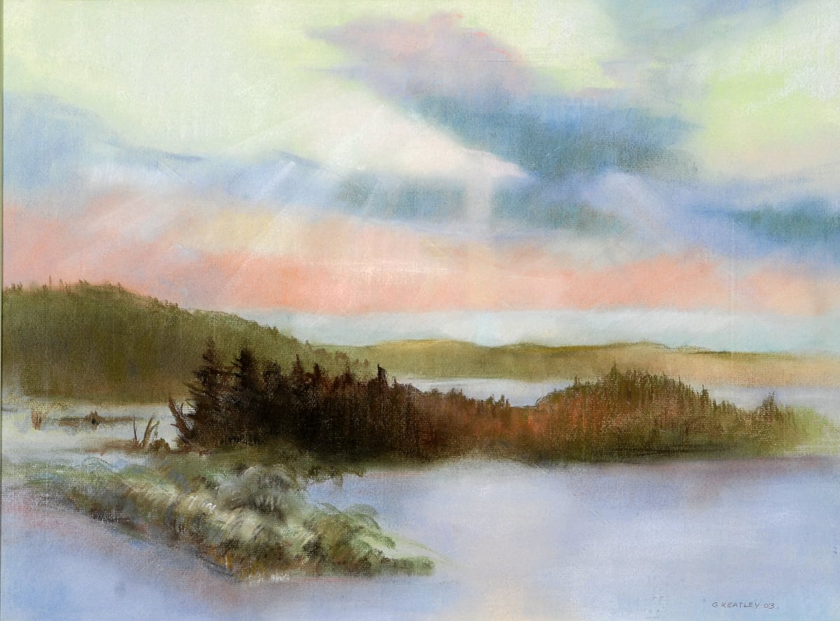 View from the Bedroom Window by Gwen Keatley 