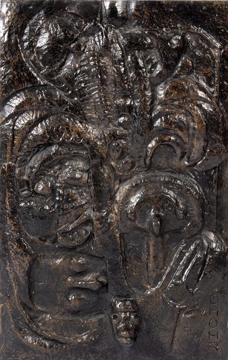 Dream Image with Sleeping Figure by Jurgen Mohr 