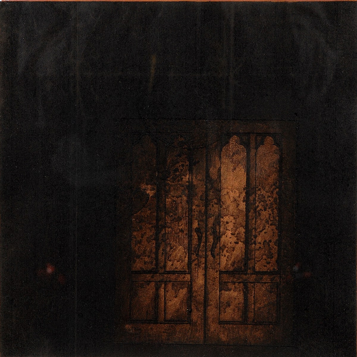 Walk Inside Yourself and Listen by Faye Digulla  Image: Doors suggest a passage from one room to another – from one phase of life to another. This work refers to making life decisions based on what is inside the artist, not by outside influences. We pass through the door, creating our own destiny, taking or not taking a new path.