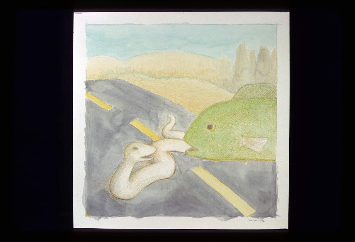 Fish Saying No to a Snake by Doug Donley, Image 184.