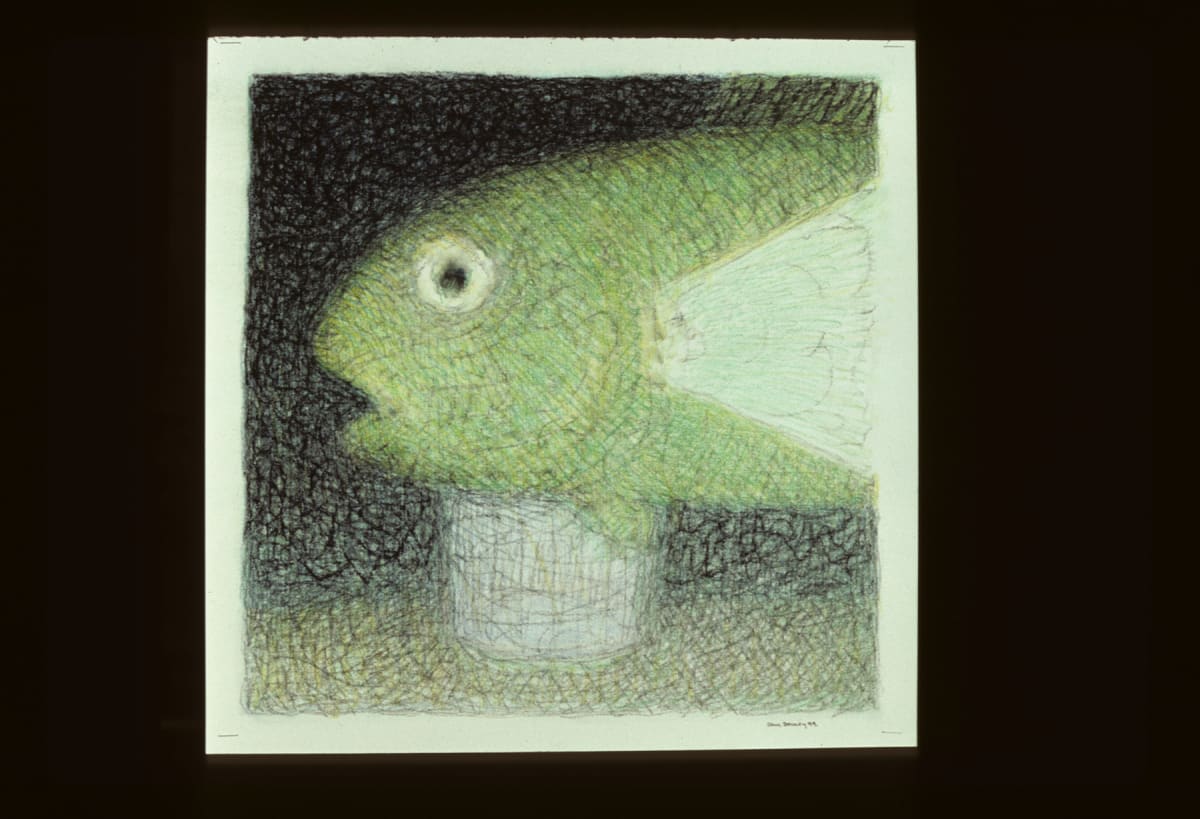 Fish and Waterglass by Doug Donley 